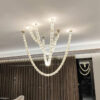 Gold Necklace Crystal Chandelier