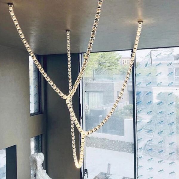Kalung kreatif chandelier kristal