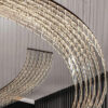 Reception Room Acrylic Chandelier