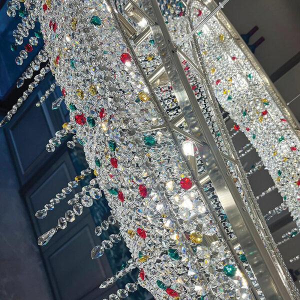 Luxury Bar Club Crystal Chandelier - Image 2