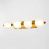 4 Lights Glass Bath Lights