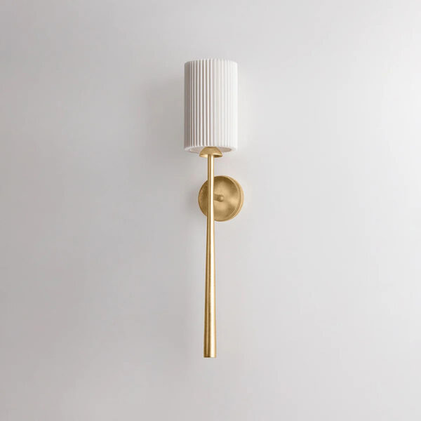 Lampade a parete decorative in tessuto da comodino - Immagine 3