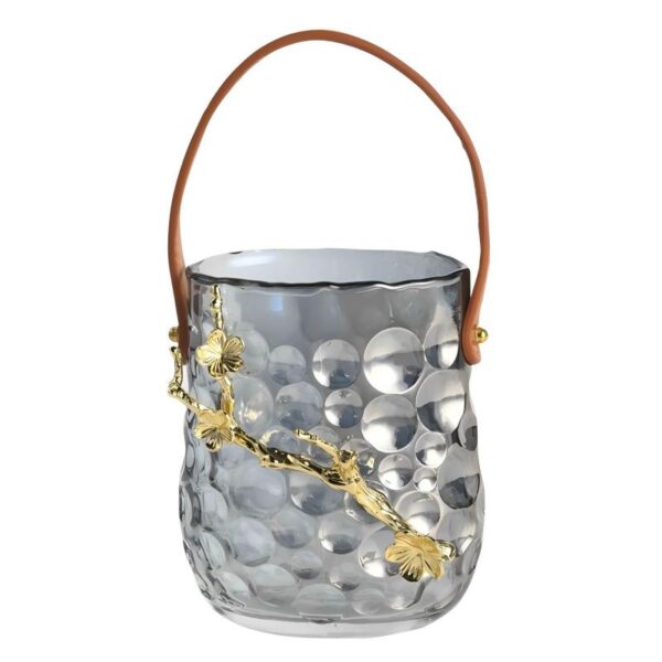 Zylindrische Tischvase aus Glas - Bild 3