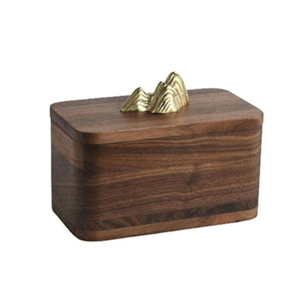 Caja de almacenamiento de nogal - Imagen 3