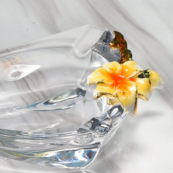 Dreiecksglas Aschenbecher - Bild 4
