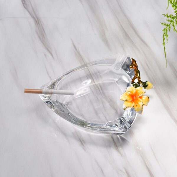 Dreiecksglas Aschenbecher - Bild 3