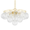 Modern Glass Bubble Ball Chandeliers