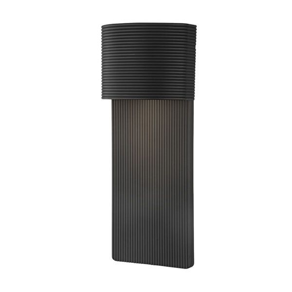 Lampade da parete decorative in alluminio nero - Immagine 3