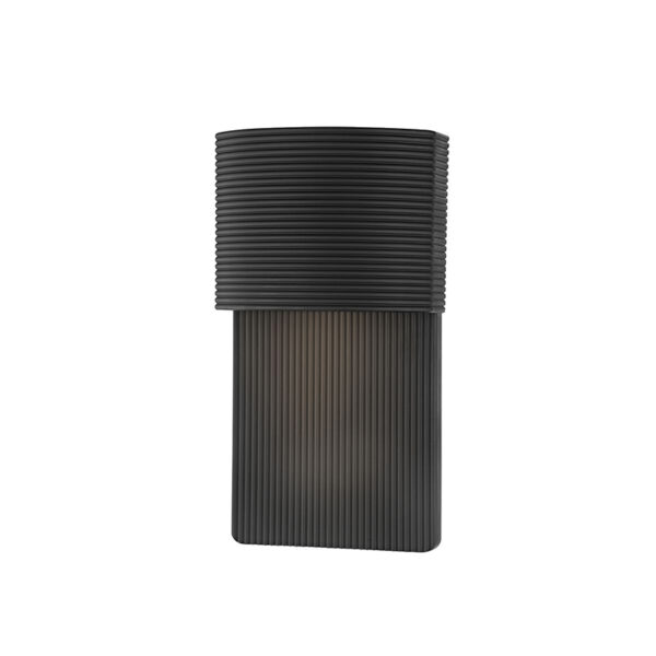 Lampade da parete decorative in alluminio nero - Immagine 4