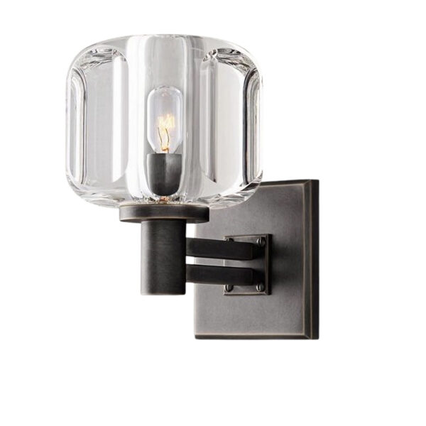 Lámparas de pared decorativas de cristal para interiores - Imagen 2