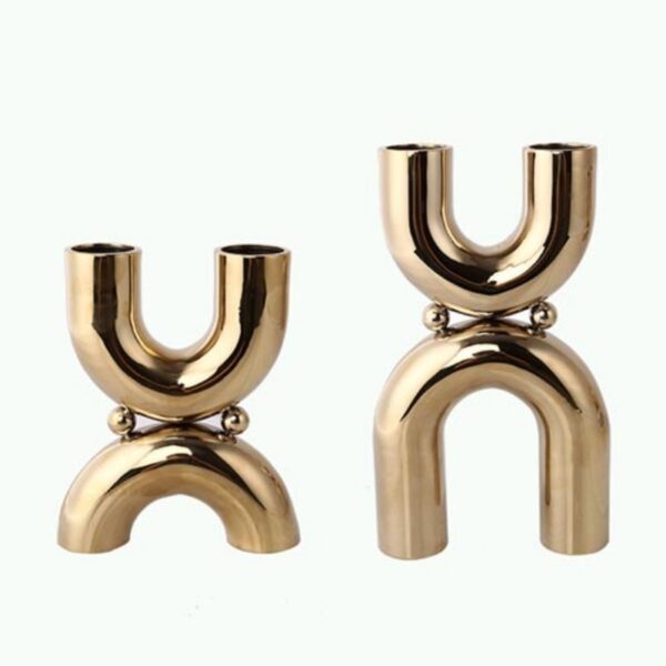X Letter Candle Holder - Image 2
