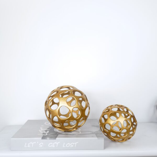 Ornamento redondo oco - Imagem 2