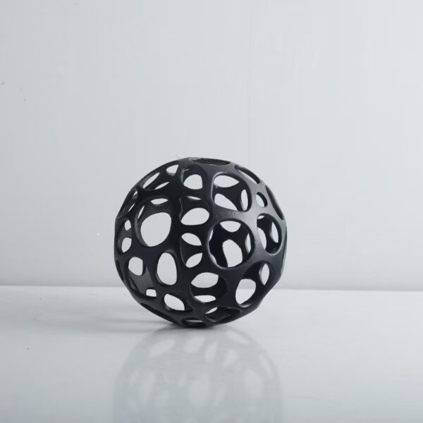 Ornamento redondo oco - Imagem 5