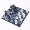 Papan Catur Kristal Frosted