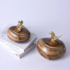 Brown Ceramic Storage Box