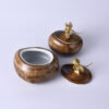 Brown Ceramic Storage Box