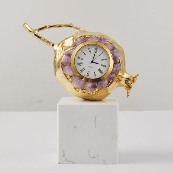 Orologio a forma di melograno - Immagine 2