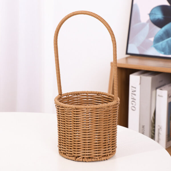 Panier de fleurs en osier - Image 11