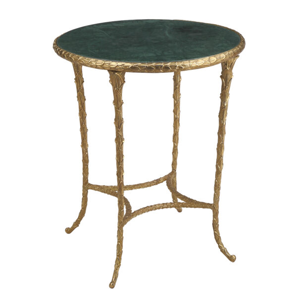 Table en marbre vert