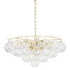 Modern Glass Bubble Ball Chandeliers - Image 3