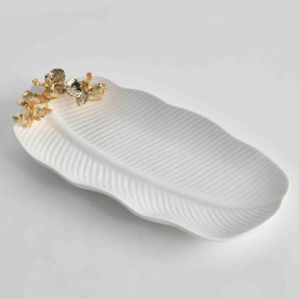 Witte keramische plaat - Afbeelding 3