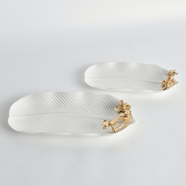 Witte keramische plaat - Afbeelding 4