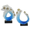 Blue Sea Waves Resin House Decor