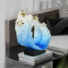 Blue Sea Waves Resin House Decor