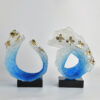 Blue Sea Waves Resin House Decor