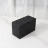 Black Stone Tissue Box