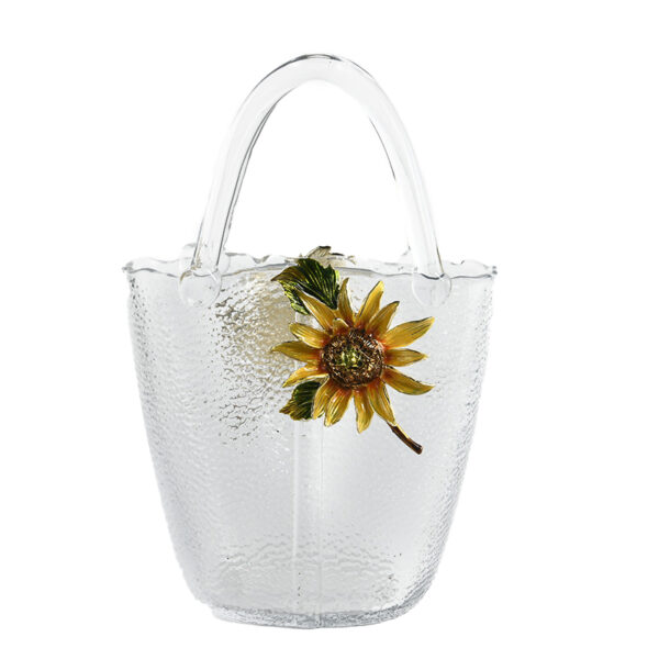 Vaso di vetro borse