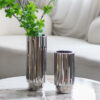 Straight Metal Aesthetic Vase