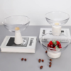 Round Glass Fruit Bowl