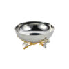 Round Stainless Steel Metal Fruit Bowl
