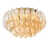 New American Glass Ceiling Lamp