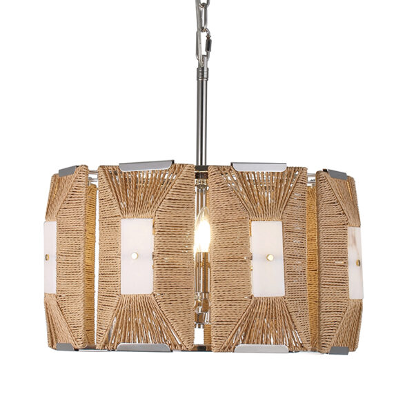 Creative Hemp Rope Chandelier