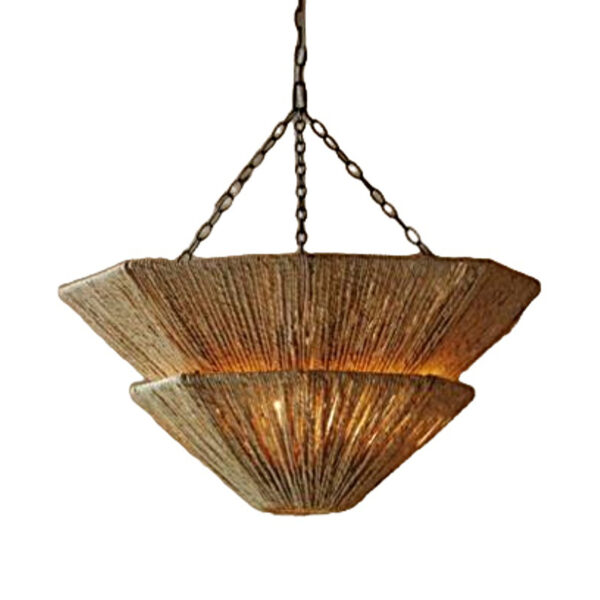 Handmade Abaca Chandelier
