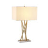 White Clothshade Table Lamp