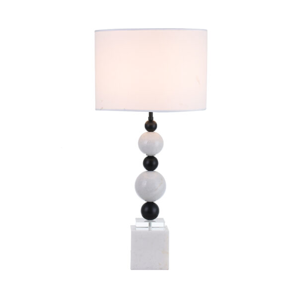 Minimalist Mermer Masa Lambası
