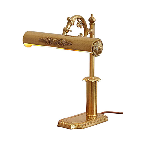 Lampu meja kuningan kantor