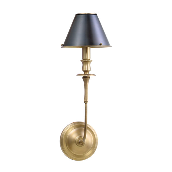 Lampada da parete in ottone design vintage