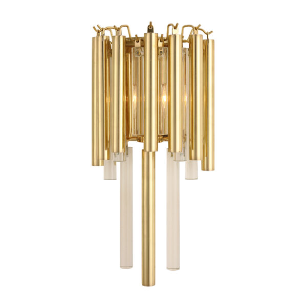Goldene Hotel-Schlafzimmer-Wandlampe