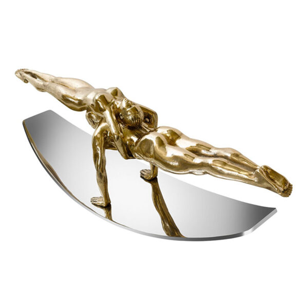 Double Act Brass Home Decor