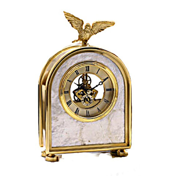 Elegant Home Brass Clock