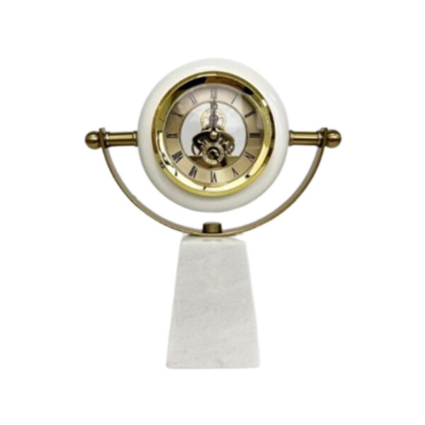 Horloge en marbre de style nordique