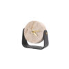 Desktop Leather Marble Clock