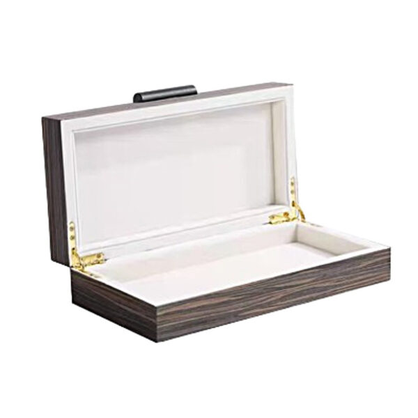 Caja de almacenamiento de cuero personalizada