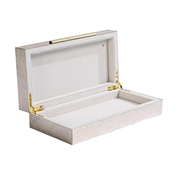 Caja de almacenamiento de cuero personalizada - Imagen 2