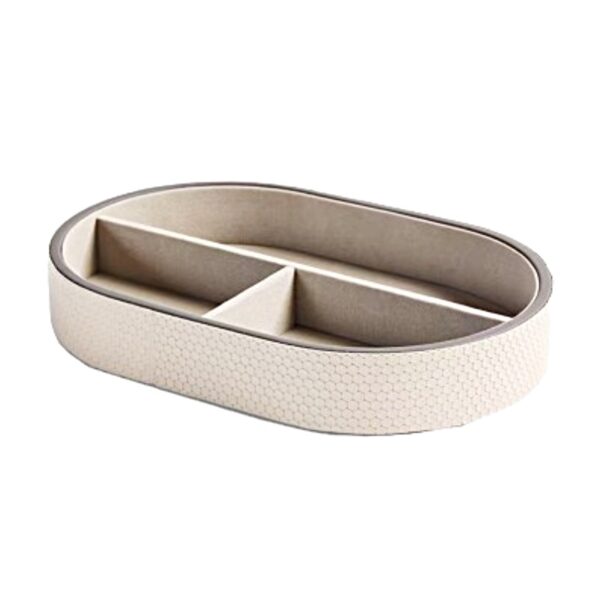 Beige Jewelry Storage Box