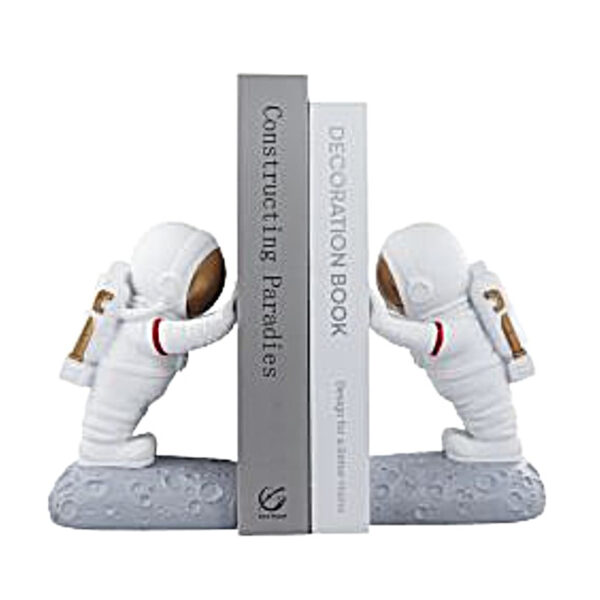Подставки для книг из смолы со статуей астронавта